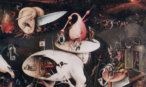 A detail from Hieronymus Bosch’s The Garden of Earthly Delights, 1490-1510.