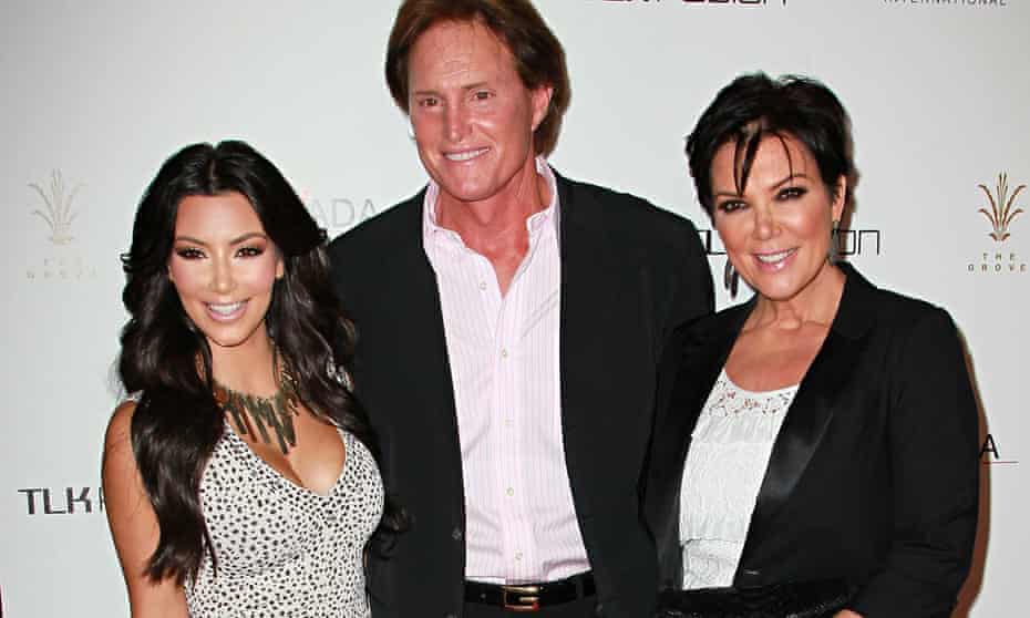  Kim Kardashian, Bruce Jenner and Kris Jenner in 2010.
