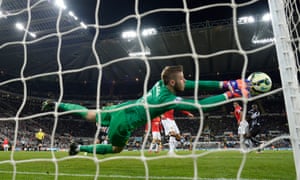 Goalkeeper David de Gea. Has been consistently excellent all season which is not something that could be said of many Manchester United players. Might not be that far ahead of Thibaut Courtois or Joe Hart – it was suggested on these pages a couple of weeks ago that De Gea is not even the best goalkeeper in Manchester – but has been given plenty of practice this season and come through the storm well enough to impress Real Madrid.