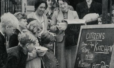 The first Ministry of Food communal feeding centre in South London