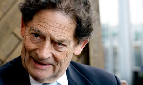 Lord Lawson, former Conservative minister, and chair of the Global Warming Policy Foundation. 