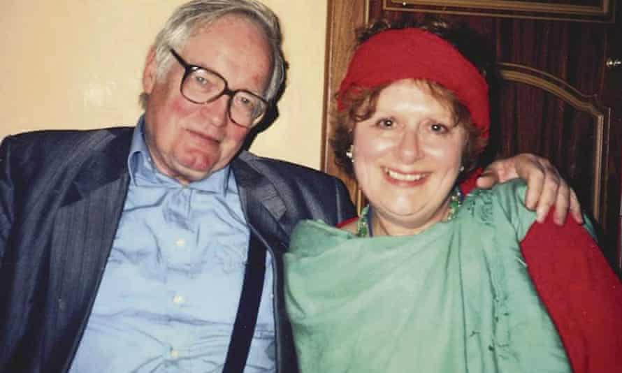 Richard West with his wife, Mary Kenny, the journalist and author, in 2000