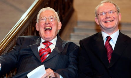Ian Paisley (left) and Martin McGuinness in 2007.