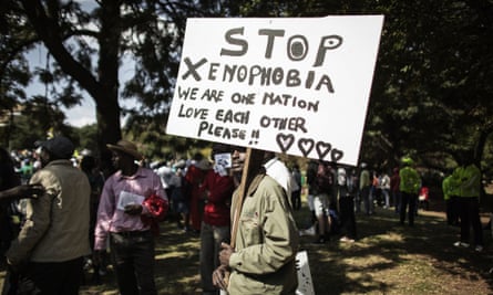 xenophobia protest south africa