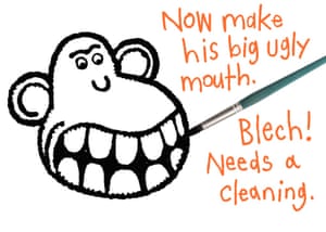 how to draw an angry monkey children s books the guardian
