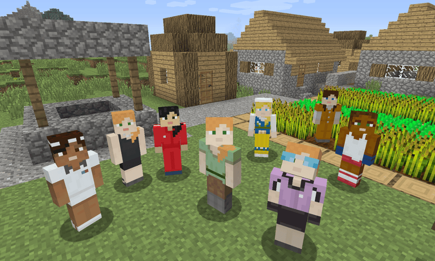 Minecraft Mojang Makes Female Character Available To All Players Minecraft The Guardian