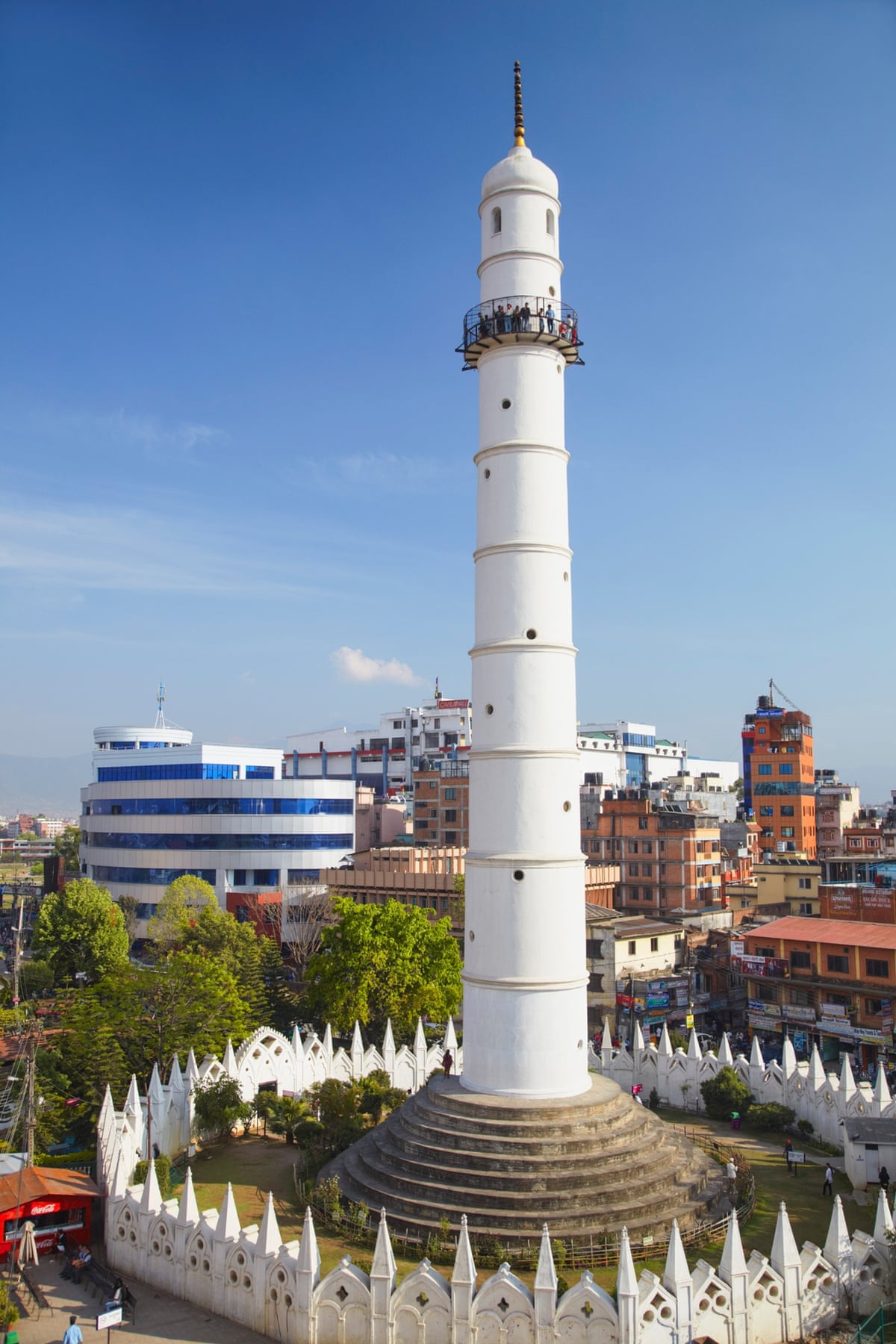 earthquake tower nepal kathmandu before dharahara april 25th bhimsen disaster guardian