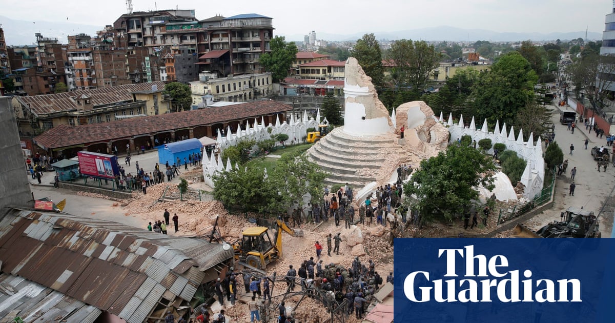 Kathmandu, Nepal, before and after the earthquake - in ...