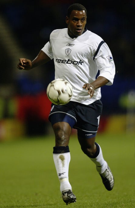 Delroy playing for Bolton Wanderers in 2003.