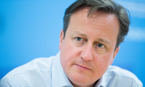 David Cameron adopted a cautious tone in the early weeks of the campaign.