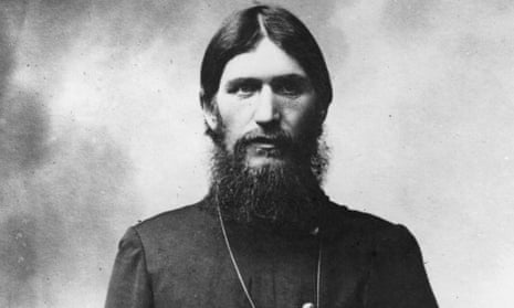 Rasputin the famous Russian monk who was influential to Tsar Nicholas II and his family in the 19th century and connected with the monarchs downfall.