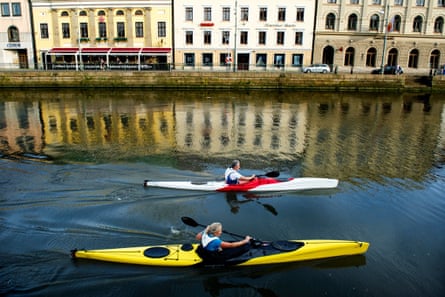 Kayaking in Gothenburg with Point65