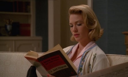 Betty reads Fitzgerald.
