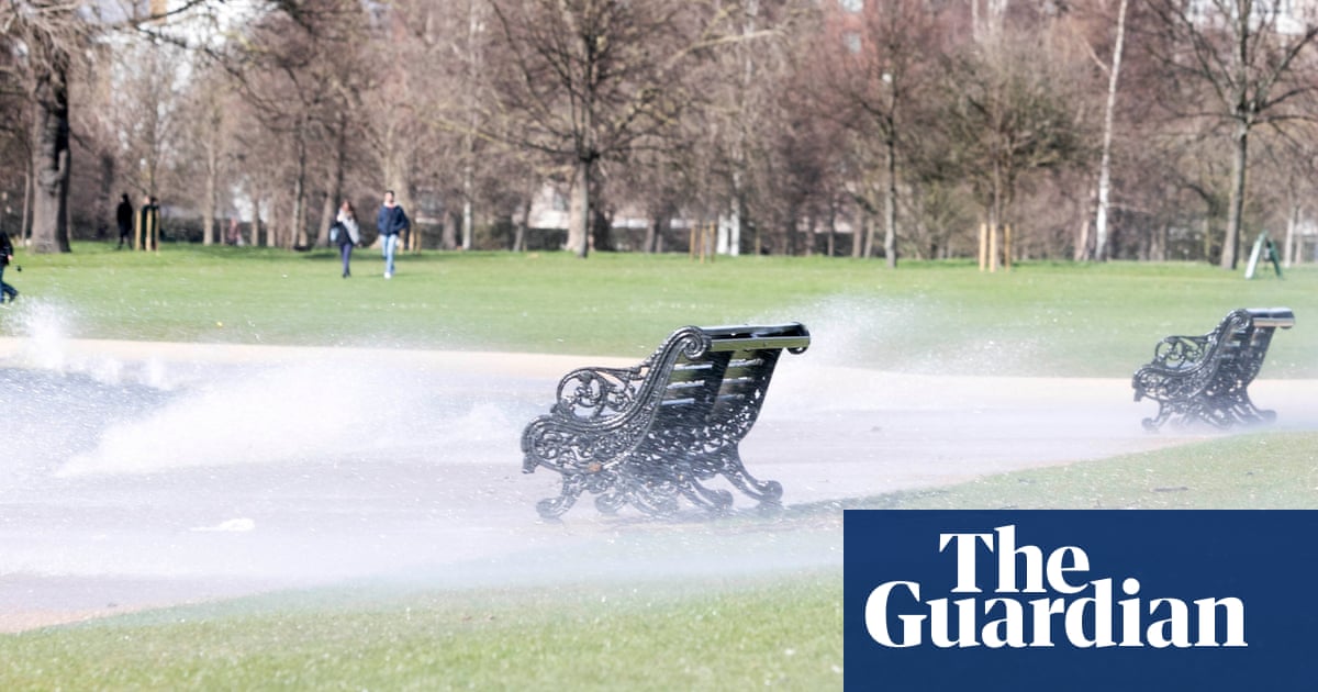 The weather in March UK news The Guardian