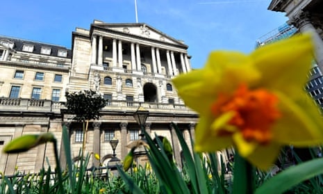 The Bank of England, where policymakers are expected to leave interest rates on hold this week, marking the first time since the 1940s that borrowing costs have been on hold for a government's entire term.