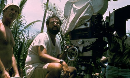 Francis Ford Coppola (right) on set in the Philippines