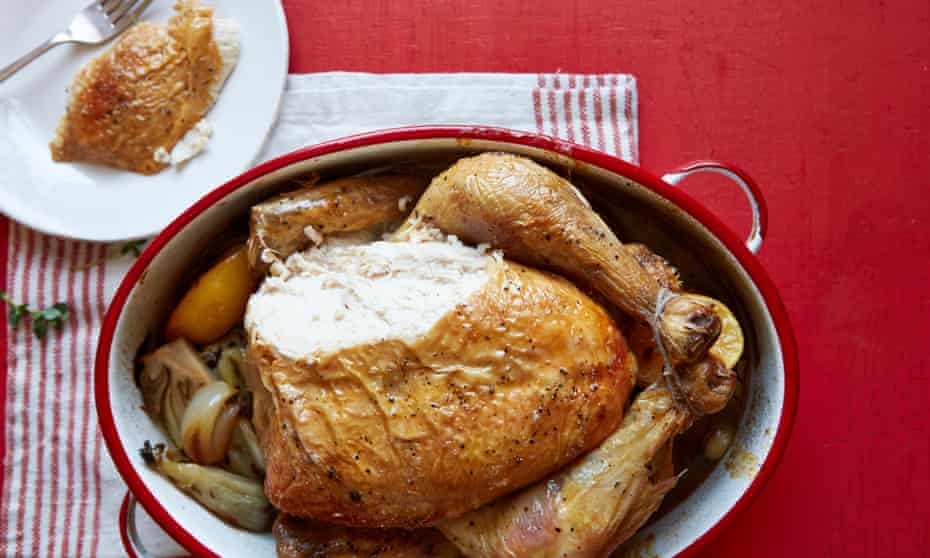Cook once, make four meals with roast chicken | Food | The Guardian