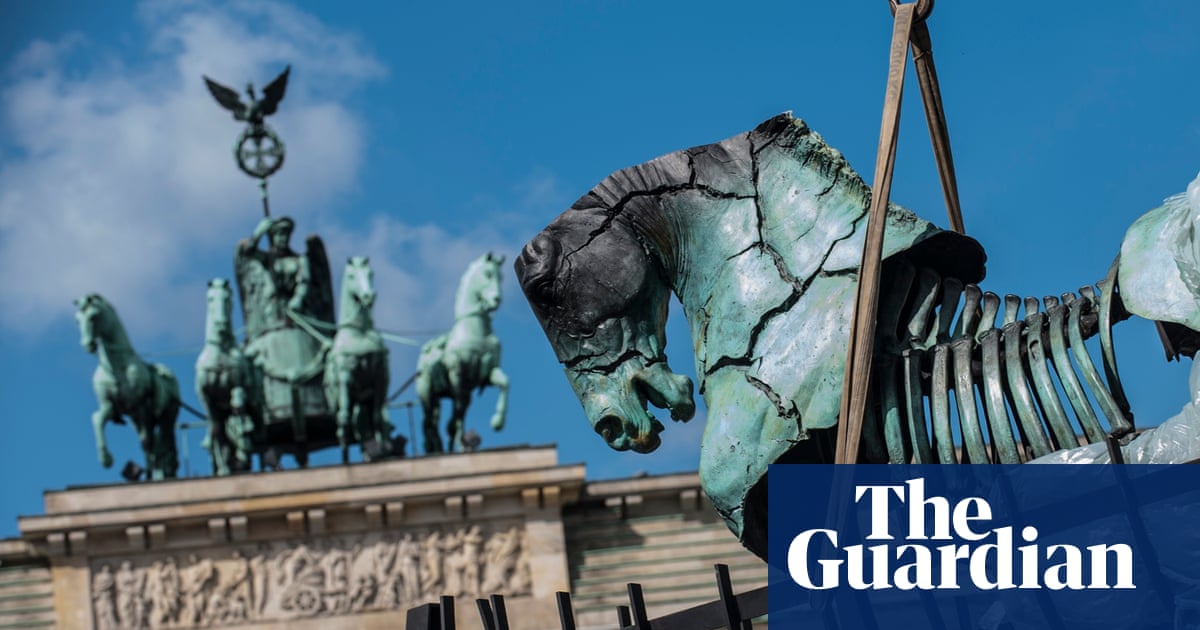 What The Brandenburg Gate S Pop Up Horses Say About The State Of Berlin S Public Art Cities The Guardian What The Brandenburg Gate S Pop Up Horses Say About The State Of Berlin S Public Art Cities The Guardian