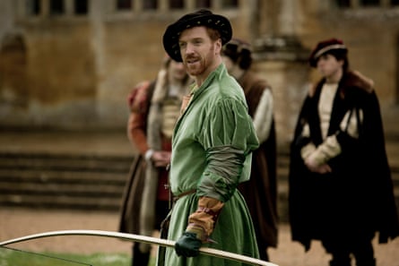Fit for a king? King Henry VIII (Damian Lewis) sports a barely there codpiece in Wolf Hall.