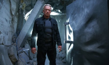 Schwarzenegger in Terminator: Genisys.
