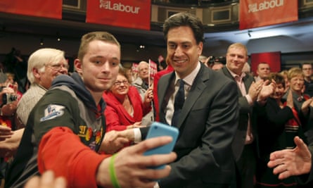 Ed Miliband, pictured at a campaign event in Warrington, has showed ‘real leadership on the EU’, Tony Blair will say.