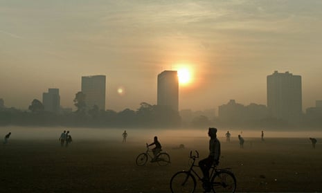 Chilly morning in Kolkata