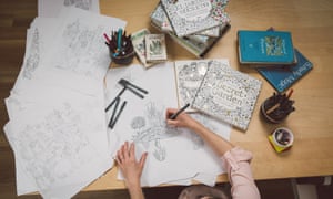 Download Colouring Books For Adults Top Amazon Bestseller List Art And Design Books The Guardian