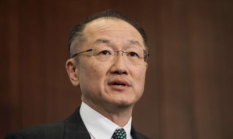 Jim Yong Kim, the World Bank president. He suggested the bank and the AIIB could co-finance infrastructure projects or work on regional integration.