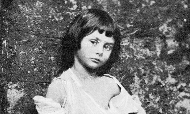 Alice Liddell as a beggar child - photograph taken by Lewis Carroll, 1858.