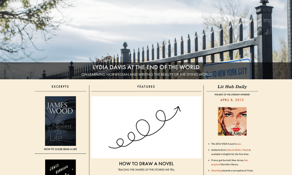 Literary Hub aims to be 'go-to website for literary culture' | Books | The Guardian