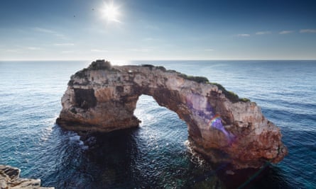 Es Pontas, Mallorca, popular spot for rock climbing