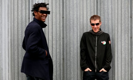 Massive Attack: Grant Marshall and Robert Del Naja.