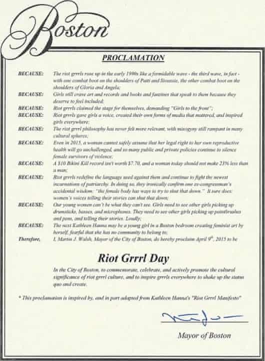 Riot Grrrl Day