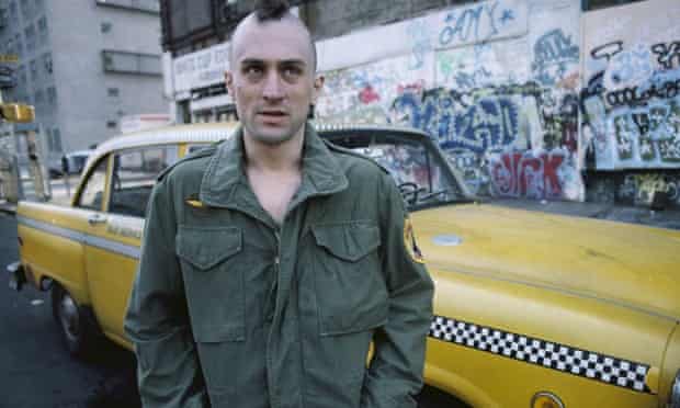 Coulda been a coupe … Robert De Niro in Taxi Driver
