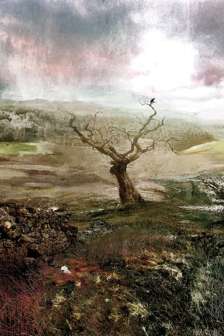 MR James portrays the landscape – especially the English landscape – as constituted by uncanny forces, and part-buried sufferings. Illustration by David McConochie