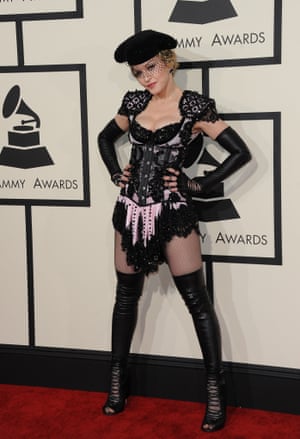 Madonna in full matador at this year's Grammy Awards