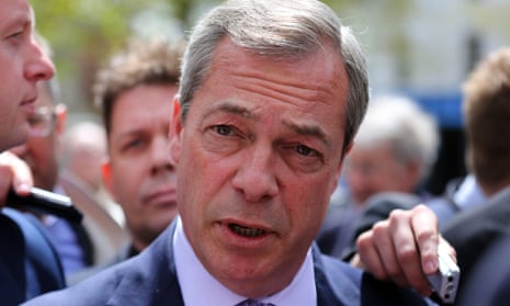 Nigel Farage steps up attack on BBC after Question Time row | BBC | The Guardian