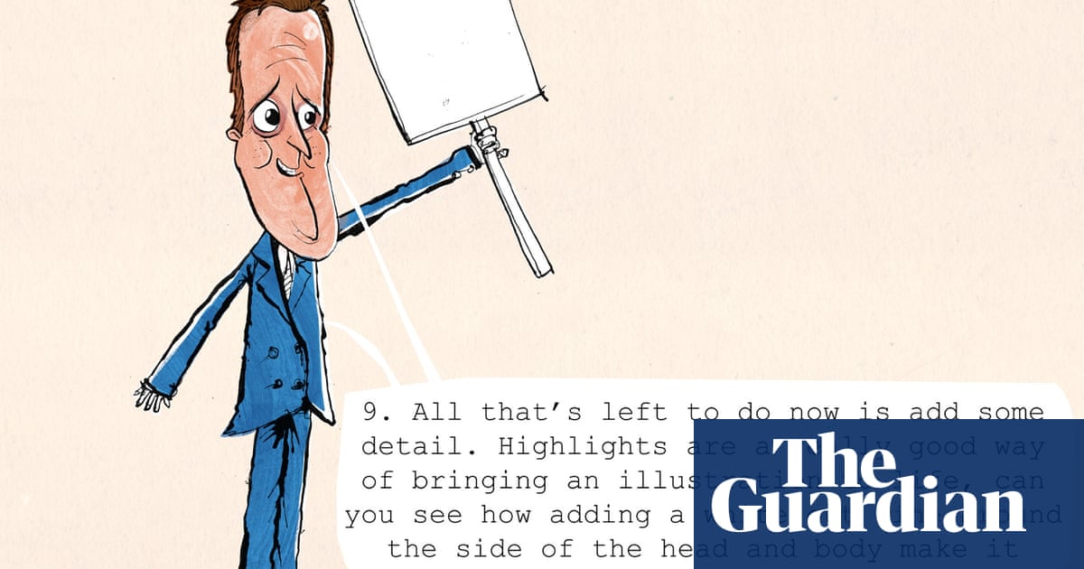 How to draw… a political cartoon | Children's books | The Guardian