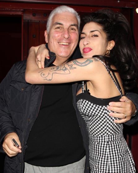Mitch Winehouse and his late daughter, Amy, in 2010