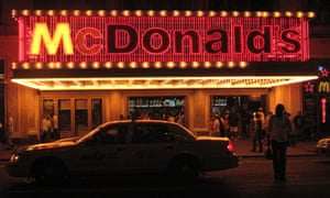 McDonalds in New York, USA.