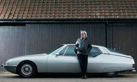 Bill Wyman and his Citroën Maserati, which is going under the hammer.