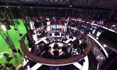 BBC election studio