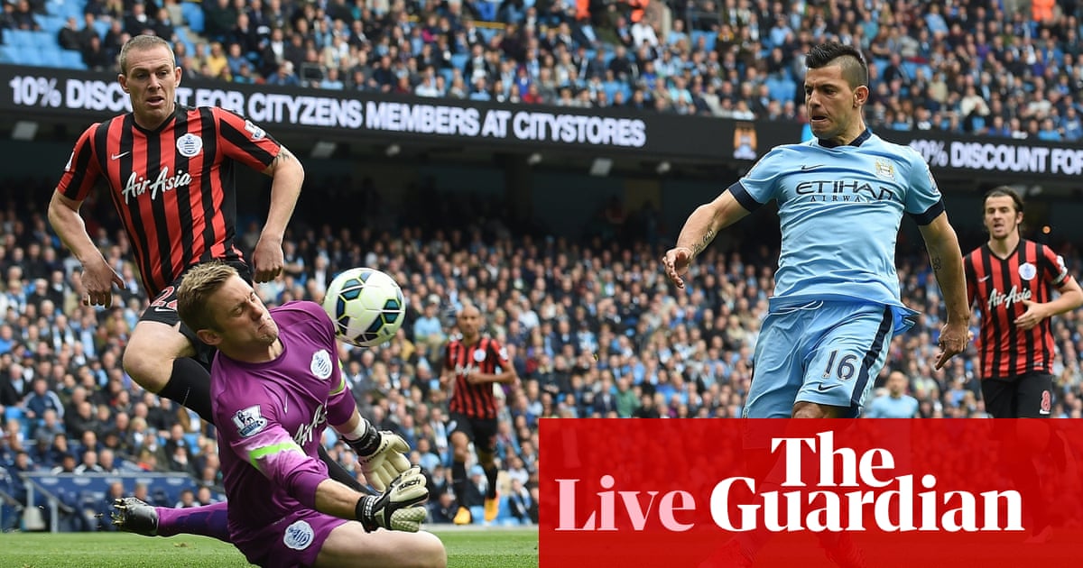 Manchester City V Qpr Premier League As It Happened Football The Guardian