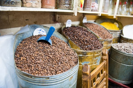 Coffee beans for sale in North Africa