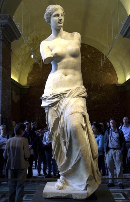 The Venus de Milo at the Louvre.