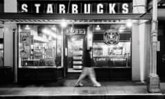 The ‘original’ Starbucks cafe in Seattle.