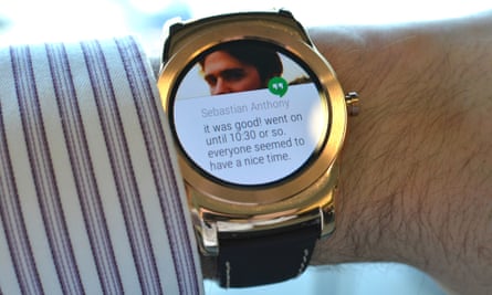 Android Wear 5.1 review simple useful and the best for now Android The Guardian