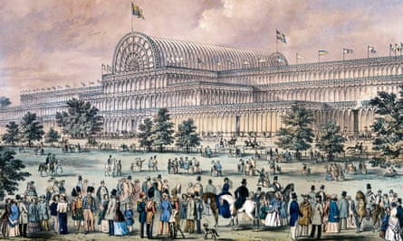 Augustus Butler's drawing of London's Crystal Palace in 1851.