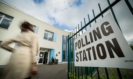Polling station in Lewisham and Deptford