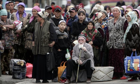 Refugees flee Uzbekistan after a military crackdown in the town of Andijan in 2005.